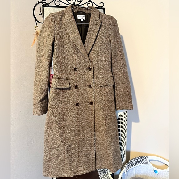 Women Wool Long Coat - Picture 1 of 4